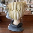 画像5: 希少品Big！50's 西洋女性の陶器花瓶　USAアメリカアンティーク ミッドセンチュリー雑貨/ニューヨーク蚤の市イギリスAntiqueジュエリー