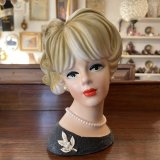 画像: 希少品Big！50's 西洋女性の花瓶　アメリカアンティークUSA 陶器ヴィンテージ 雑貨/ミッドセンチュリー家具フランスイギリス70's60's西海岸