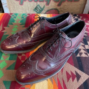 画像: 希少品！美品Florsheim フローシャム　Imperial Quality 11D革靴レザーシューズ28cm/アメリカヴィンテージ紳士70's60's50'sトラッド古着