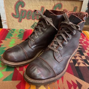 画像: 貴重抜群！Allen Edmonds アレンエドモンズ　Normandyレザーブーツ10D　アメリカヴィンテージ革靴USA/紳士70's60'sトラッドアメカジ古着オールデン