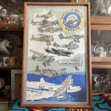 画像: 希少品！特大！70's アメリカアンティーク　イギリス空軍飛行機の壁掛け　 USAヴィンテージ雑貨/ミリタリー50's60's古着ドイツ軍ソビエト