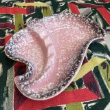 画像: 希少品！50's〜ピンク色アメリカンアンティーク　ミッドセンチュリー陶器灰皿　USAヴィンテージ雑貨/西海岸70'sハワイカリフォルニア古着