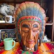 画像5: 貴重巨大！60's〜70's BIGネイティブアメリカン　インディアン木彫り像　USAアンティーク 　ヴィンテージ雑貨/navajoアリゾナ州50'sナバホ族古着プエブロウエスタン
