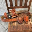 画像6: 貴重！USAヴィンテージ本革レザー小道具ポケット多数ベルト　アメリカ製　/古道具テキサス州ウエスタン革靴トラッドネイティブ古着