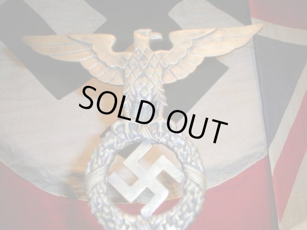 画像2: ◆当時実物30's〜40'sナチスドイツ鷲卍の置物*ロシアイギリス戦争