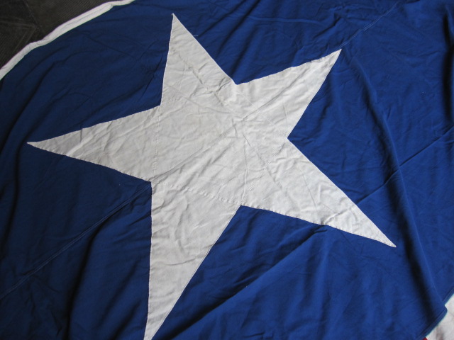 画像4: 超ＢＩＧサイズ！ＴＥＸＡＳテキサス州旗　USAビンテージ　/古着ウエスタンニューヨーク西海岸アンティークガレージ