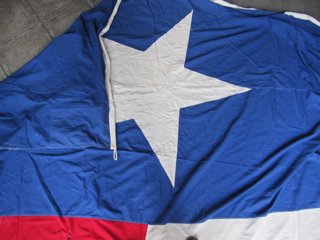 画像5: 超ＢＩＧサイズ！ＴＥＸＡＳテキサス州旗　USAビンテージ　/古着ウエスタンニューヨーク西海岸アンティークガレージ
