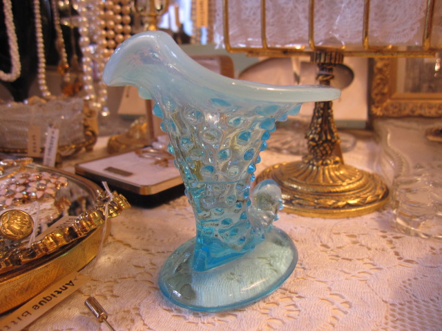 画像3: 稀少品◆50'S　Fenton　フェントンガラス　キャンドルホルダ*USA