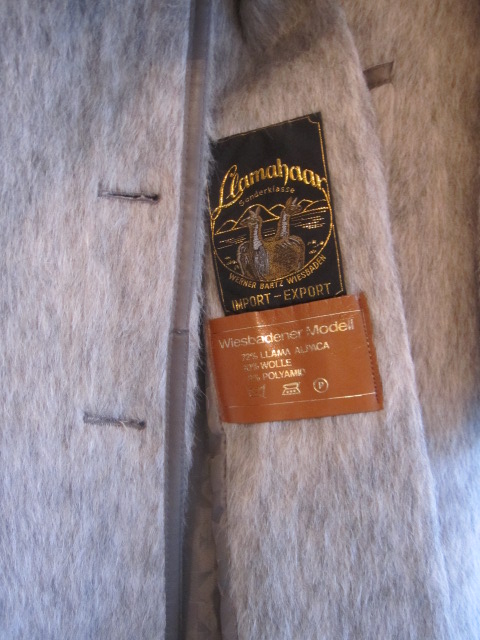 画像4: 最高級品◆アルパカ　本物毛皮ロングコート　ビンテージParis