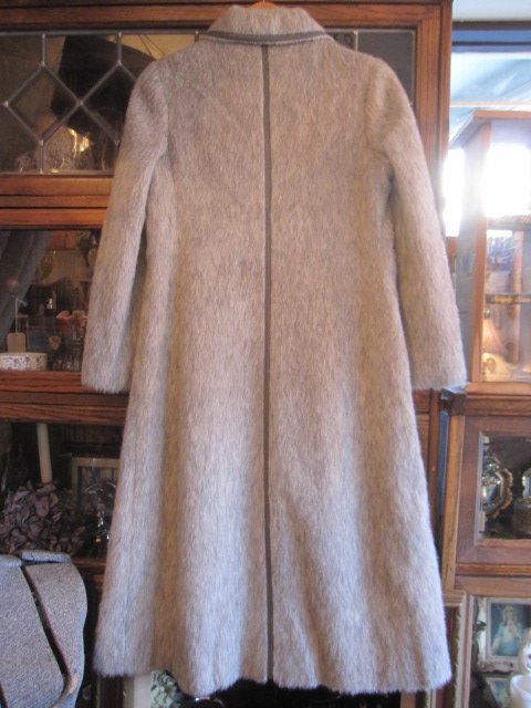 画像3: 最高級品◆アルパカ　本物毛皮ロングコート　ビンテージParis
