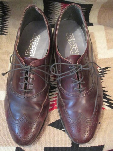 画像2: ◆USA製ヴィンテージ　DEXTER　ウイングチップ革靴27ｃｍ〜紳士 