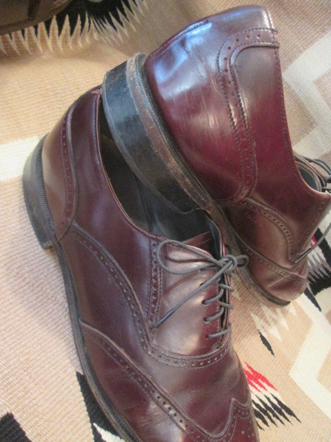 画像4: ◆USA製ヴィンテージ　DEXTER　ウイングチップ革靴27ｃｍ〜紳士 