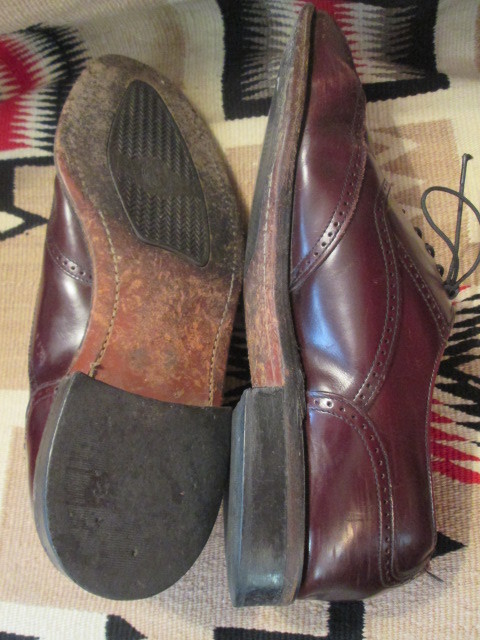 画像5: ◆USA製ヴィンテージ　DEXTER　ウイングチップ革靴27ｃｍ〜紳士 