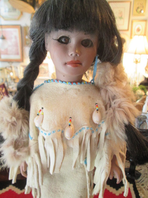 画像2: ネイティブインディアン　女性人形ニューメキシコ*ナバホチマヨ