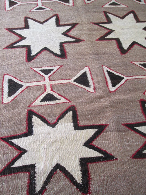 画像3: 芸術品！ Native American アメリカンアンティーク 1920〜30年代 Navajo Rug ナバホラグ/ヴィンテージ古着プエブロチマヨアリゾナ西海岸