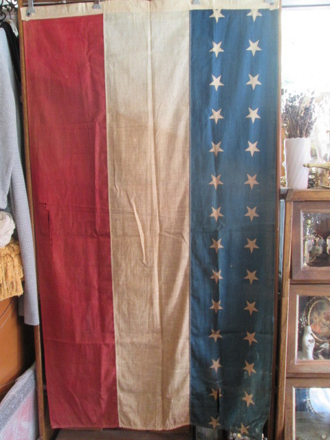 画像5: オリジナル◆19世紀アメリカ　28州星条旗　1840年代〜USA製本物