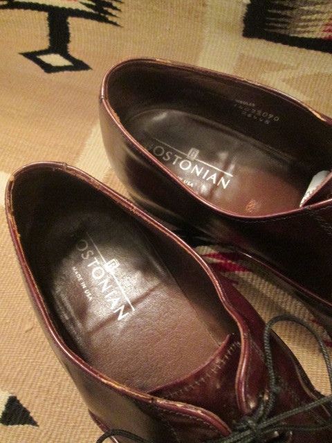 画像3: ◆Bostonian USA製ビンテージ12M 28cm〜ストレートチップ革靴