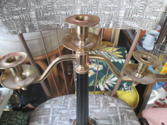 画像2: ◆50's〜アメリカアンティーク　USAキャンドル燭台３灯 Antique