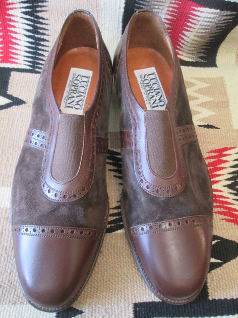 画像2: ◆未使用品イタリア製　LUCIANO SOPRANI 紳士革靴26，5cm〜Italy