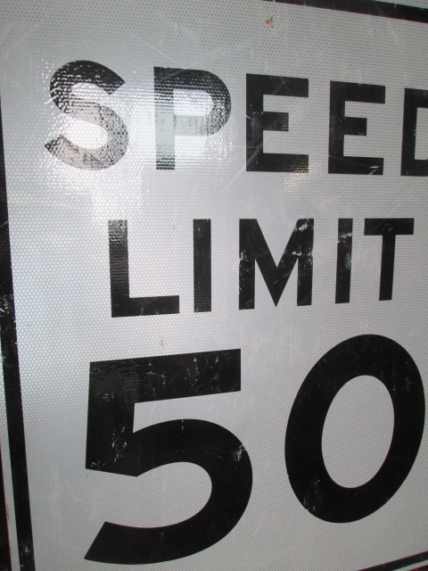 画像2: BIG■Vintage50's〜木製USAヴィンテージ道路標識Speed Limit50 