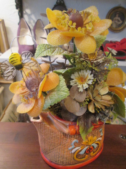 画像2: ■70'ｓ ヴィンテージ アメリカ造花　ディスプレイAntique雑貨