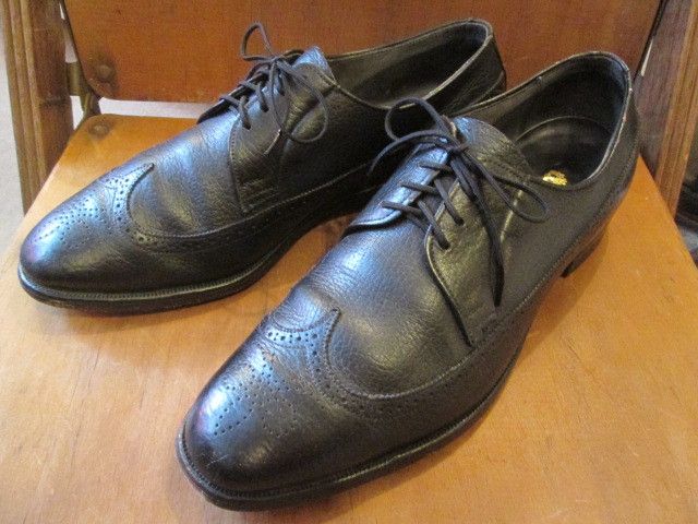 60's〜Bostonian ボストニアン Footsavers ビンテージ革靴26cm