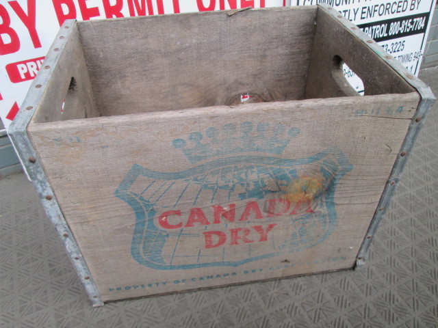 画像3: 60's CANADA DRY カナダドライ　木箱　ウッドボックス Vintage 