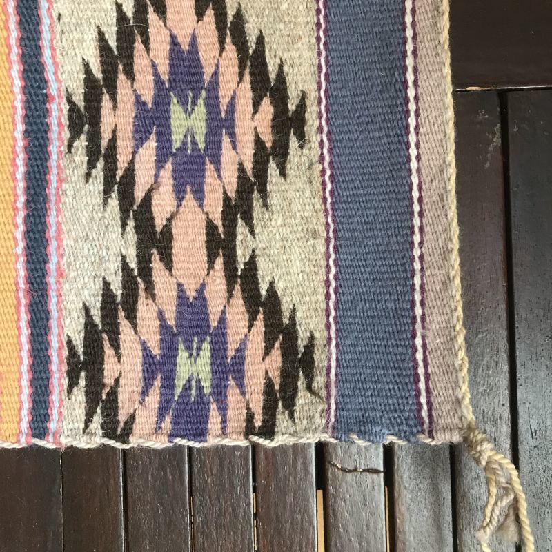 希少品☆実物！ナバホラグ Navajo Rug ネイティブアメリカン