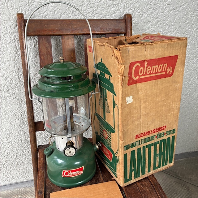 画像9: 箱付き70's Coleman コールマン220F ランタン　70年3月USAヴィンテージ /西海岸キャンプガレージ古道具40's50'sアメリカアンティーク