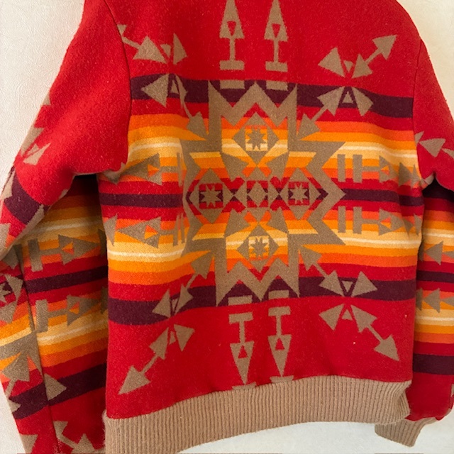 画像7: レア！ペンドルトンpendleton　ネイティブ柄ウールジャケットS ヴィンテージ古着/インディアン40's50's30'sナバホ族チマヨアリゾナ州