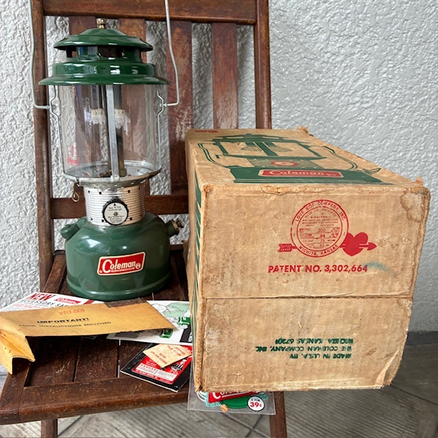 画像7: 箱付き70's Coleman コールマン220F ランタン　70年3月USAヴィンテージ /西海岸キャンプガレージ古道具40's50'sアメリカアンティーク