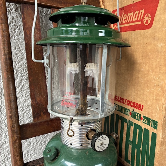 画像3: 箱付き70's Coleman コールマン220F ランタン　70年3月USAヴィンテージ /西海岸キャンプガレージ古道具40's50'sアメリカアンティーク
