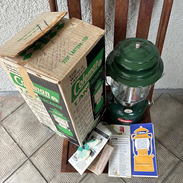 画像3: 箱付き美品！60's Coleman 64年コールマン220F ランタン　USAヴィンテージ /40's30's西海岸ネイティブガレージ雑貨アメリカアンティーク