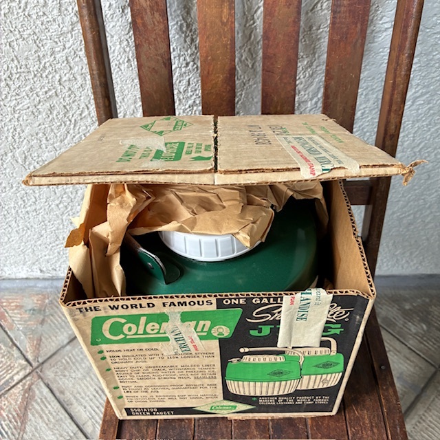 画像8: 箱付き美品レア！coleman コールマン菱形ジャグ1ガロン　アメリカアンティーク/50'sランタンUSAヴィンテージ雑貨ガレージキャンプ看板