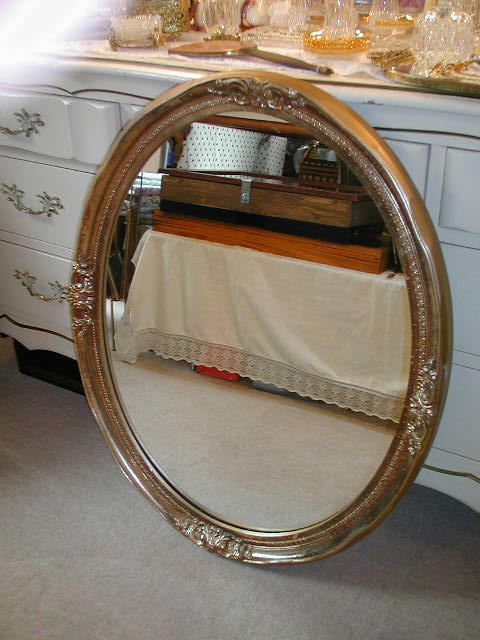 画像1: ＢＩＧ鏡！70'Sアメリカ製Antiqueミラー*カリフォルニア