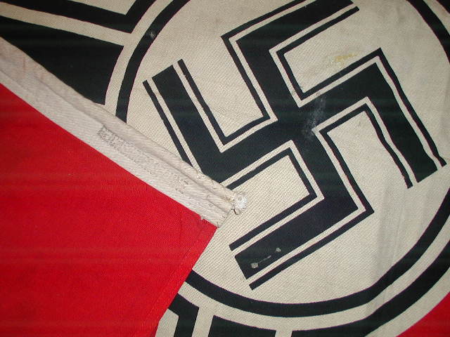 第二次世界大戦 卍ナチスドイツ ｎａｚｉ 実物軍旗ビンテージ 卍30 Sヒトラー Antique Bitte