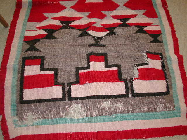 貴重品！ナバホラグ 70s織り機のミニチュア版navajo ネイティブ 